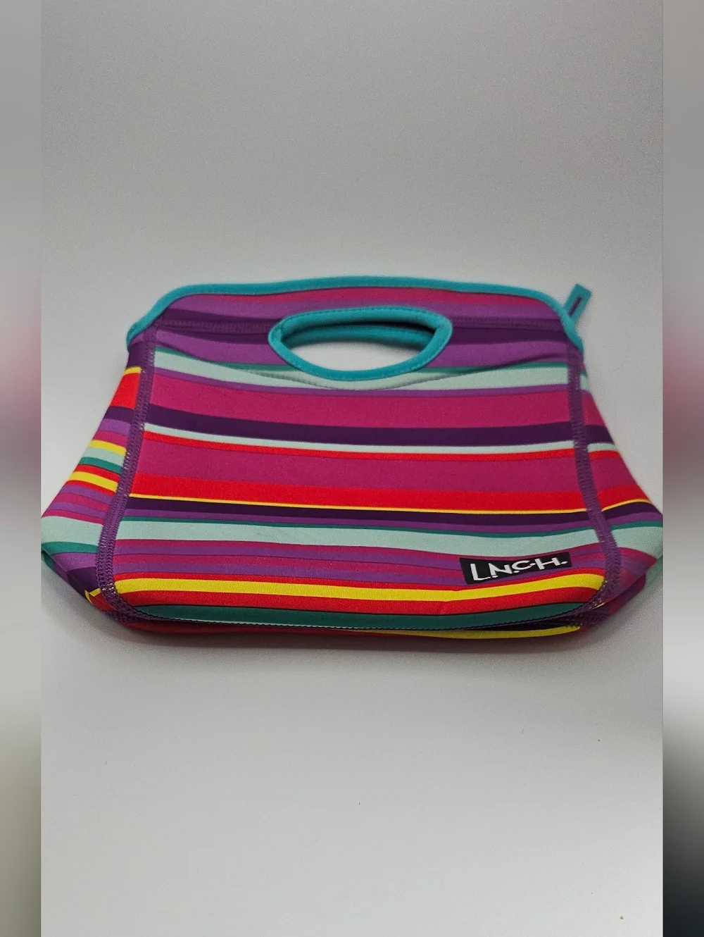Artic Zone L.N.C.H. Striped Neoprene Insulated Lunch Bag / Cooler
